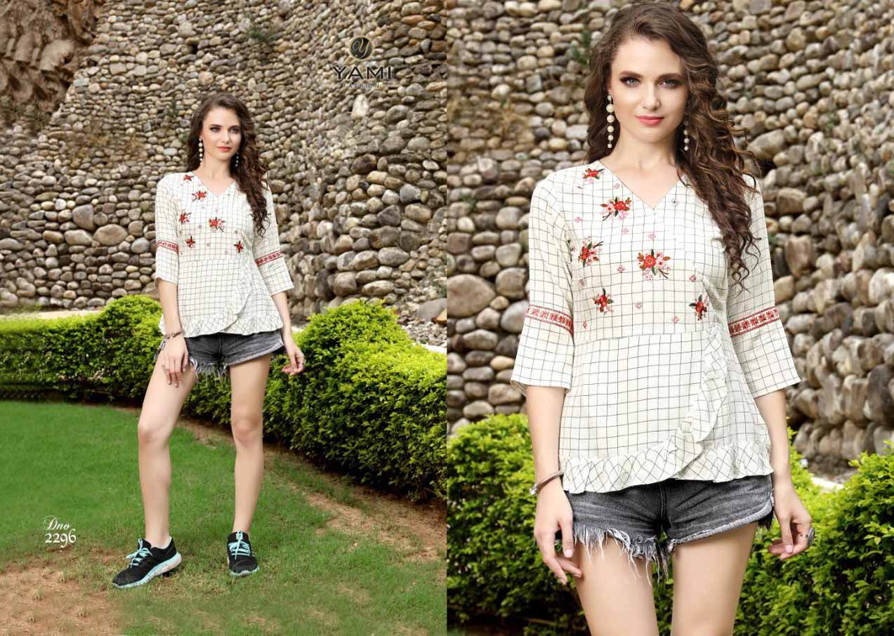 Topsy Vol-5 Yami Fashion Rayon Tops Manufacturer Topsy Vol-5 Yami Fashion Rayon Tops Manufacturer